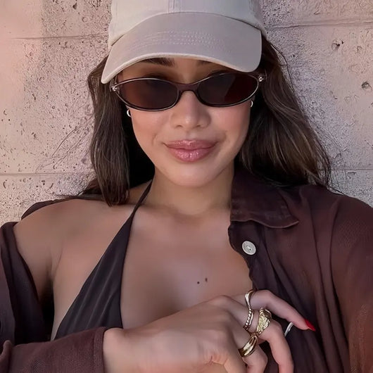 Nouvel Retro Oval Sunglasses