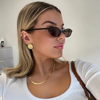 Nouvel Retro Oval Sunglasses